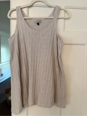 J Valdi knit coverup dress top.